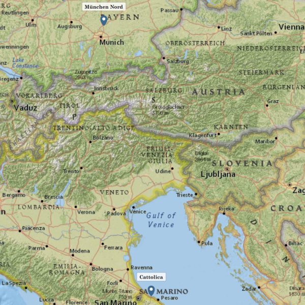 Italien – Deutschland 23. – 24.06.2025